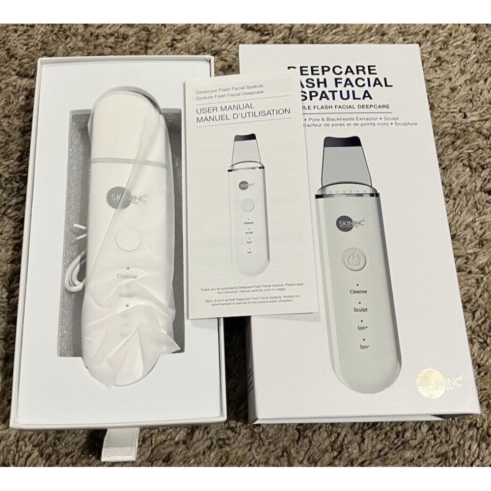 Skin Inc Deepcare Flash Facial Spatula NEW in Box